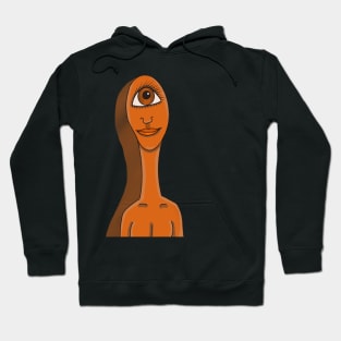 Orange man Hoodie